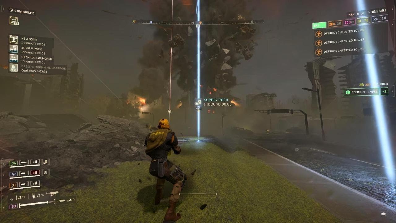 HELLDIVERS 2 Just Bug Things