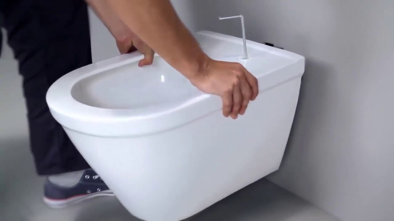 Alpenberger Hänge WC Montage
