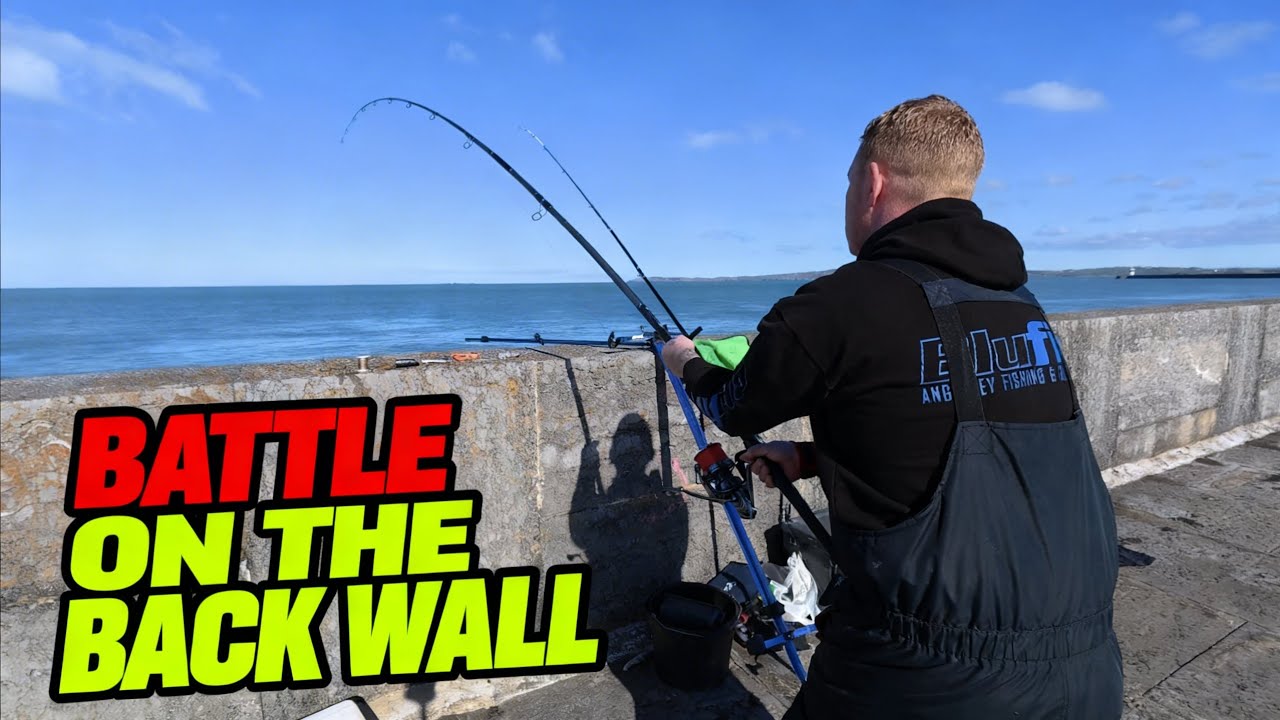 BATTLE ON THE BACK WALL ‼️ Blufin Juniors Spring Open Match | Holyhead Breakwater Fishing
