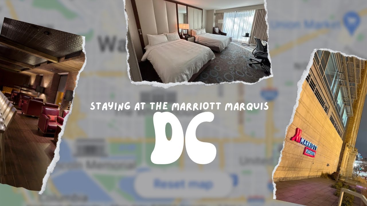 Marriott Marquis Washington DC | is it worth the money? My experience.