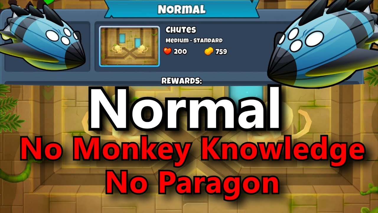 Vortex BTD6 Normal  ||  No Monkey Knowledge  ||  Chutes