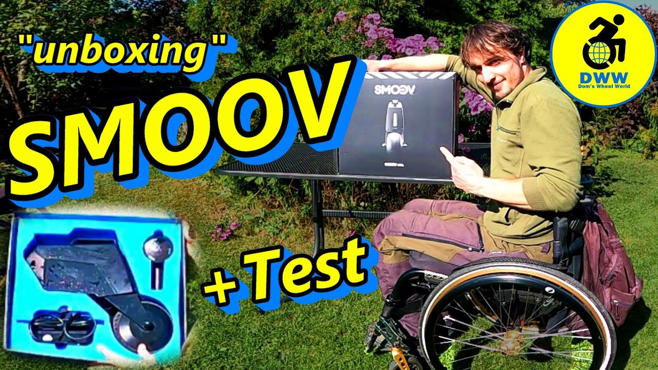 SMOOV ONE starker Antrieb für Aktivrollstuhl von Alber- Unboxing+Test- DWW Folge 30