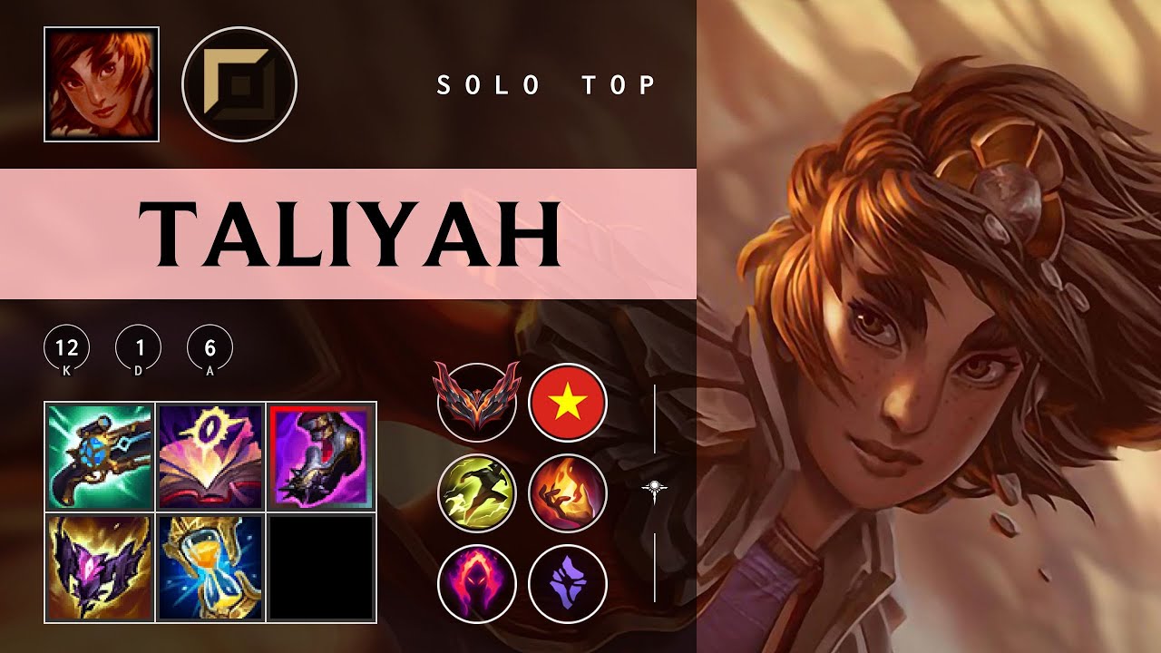 Taliyah Top vs Teemo - VN Grandmaster Patch 25.24