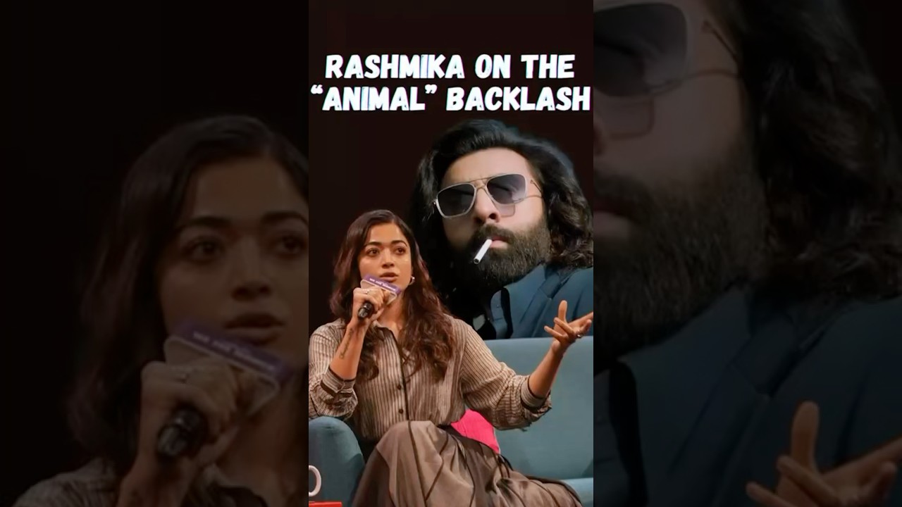 Rashmika Mandanna Breaks Silence On The &ldquo;Animal&rdquo; Backlash #rashmikamandanna #animal