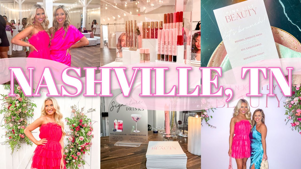 NASHVILLE TRAVEL VLOG | Airbnb Storytime, Broadway, Pink Lily Beauty Events | Lauren Norris