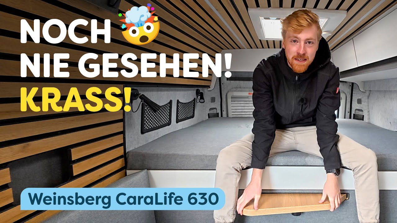 Verrückter Grundriss! 🤯 Ist das die Zukunft der Campervans? 🚐