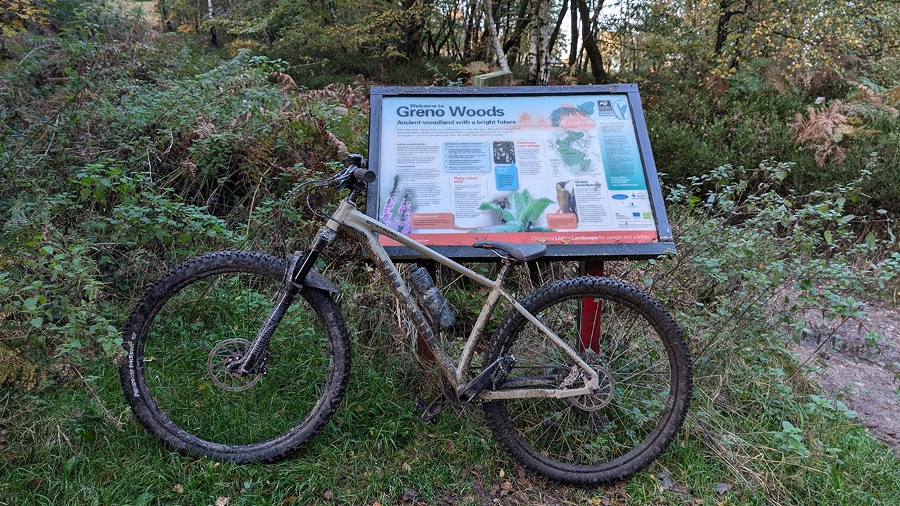Riding Steel City at Grenoside Woods