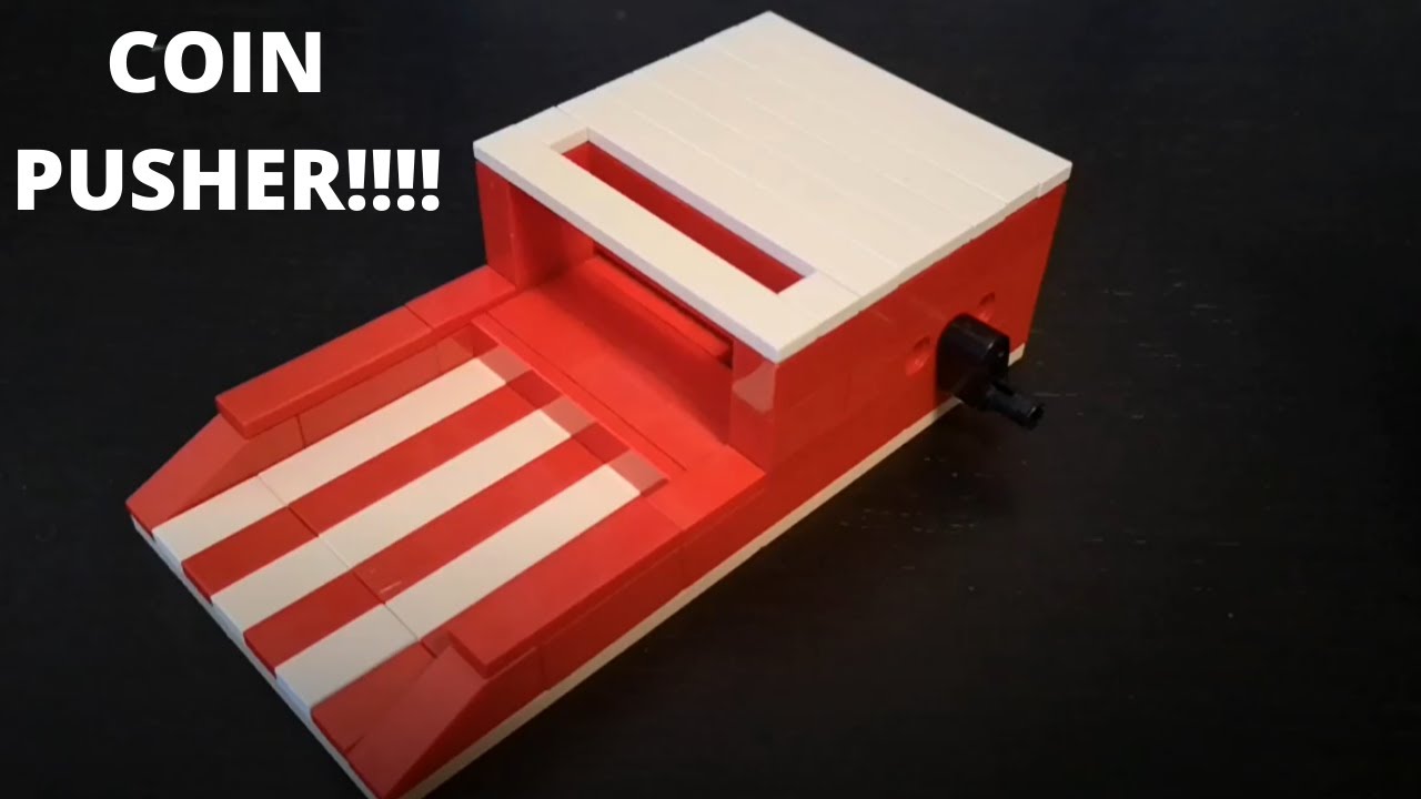 How to make a mini working Lego coin pusher