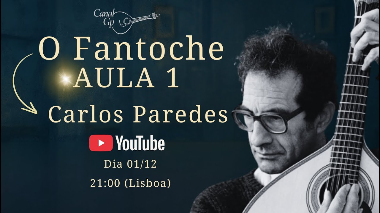 Live 254 - AULA 1  - O fantoche - Carlos Paredes