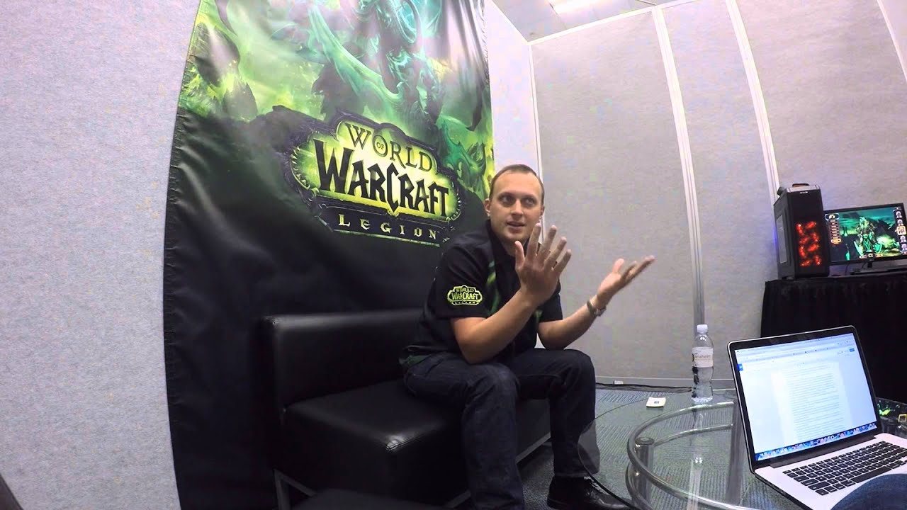 Blizzcon 2015 - Ion Hazzikostas Interview