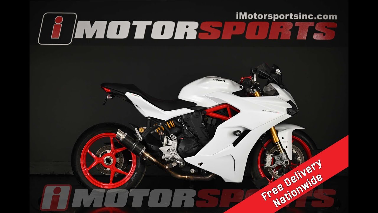 2018 Ducati SuperSport S White Silk A8802@ iMotorsports