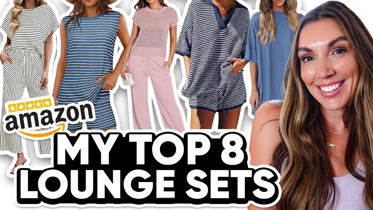 MY TOP 8 AMAZON LOUNGE SETS🤩❤️