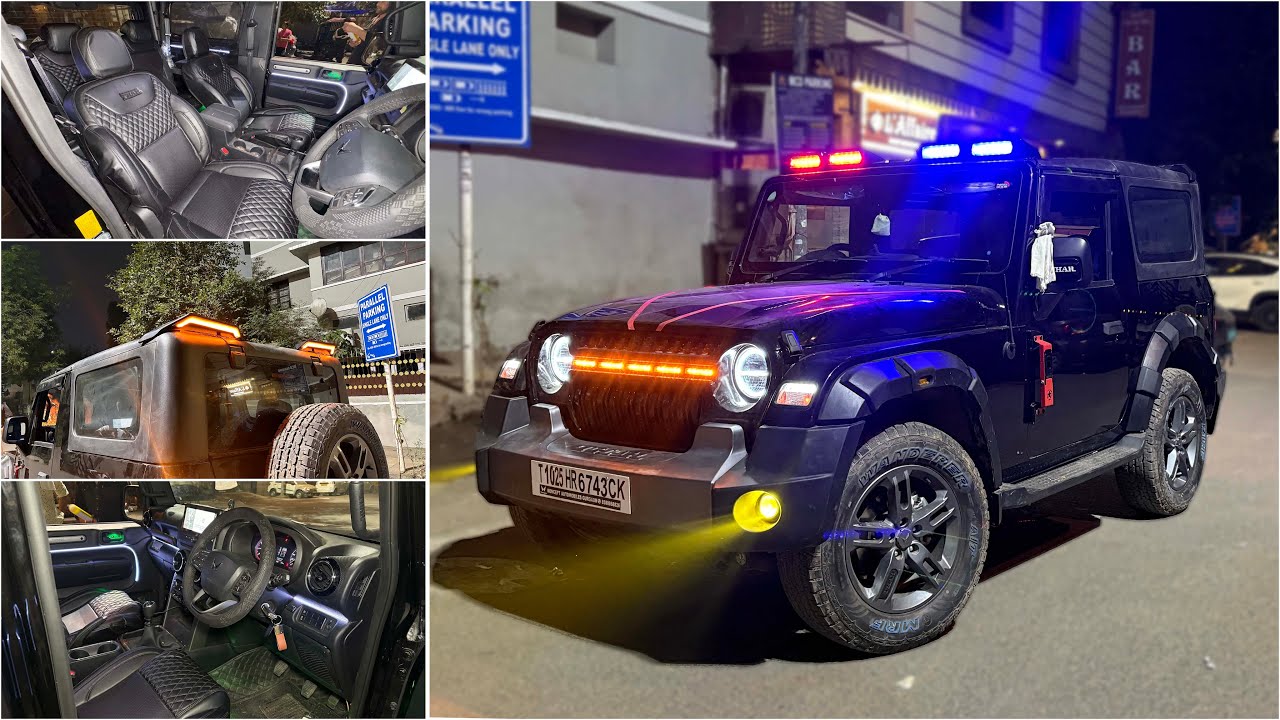 सिर्फ ₹50,000 में कर दी सारी MODIFICATION🔥 MAHINDRA THAR MODIFICATION🔥 THAR 2025 MODIFIED🔥