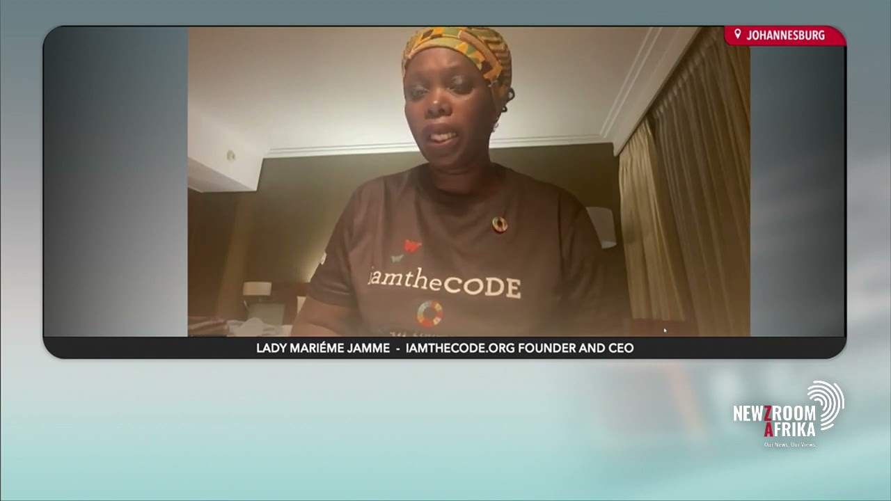 Lady Marieme Jamme is in SA