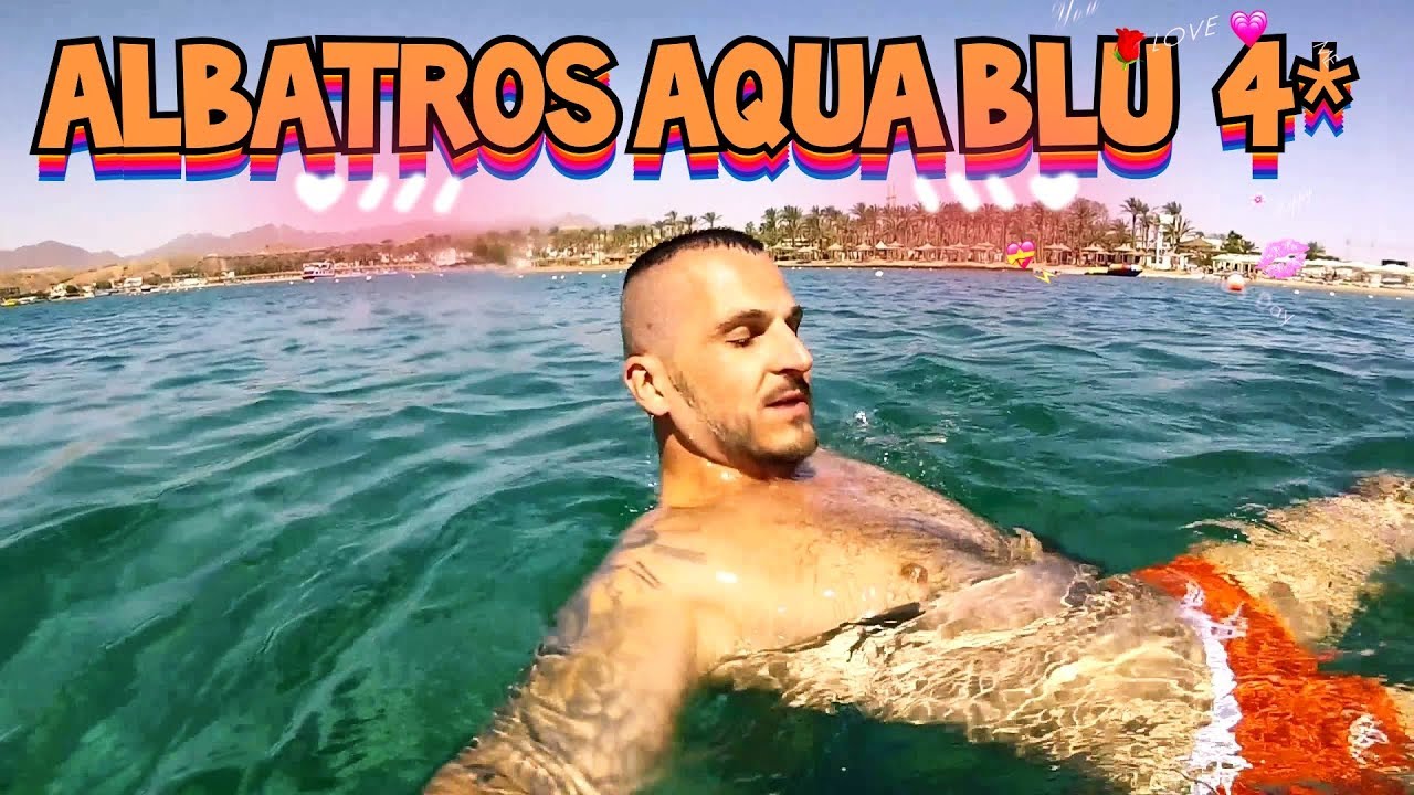Египет- Песчаный пляж отеля Albatros Aqua Blu Resort 4*