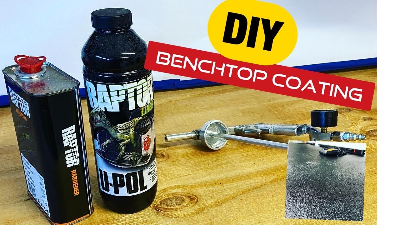 UPOL Raptor Liner bed liner Garage Work bench coating