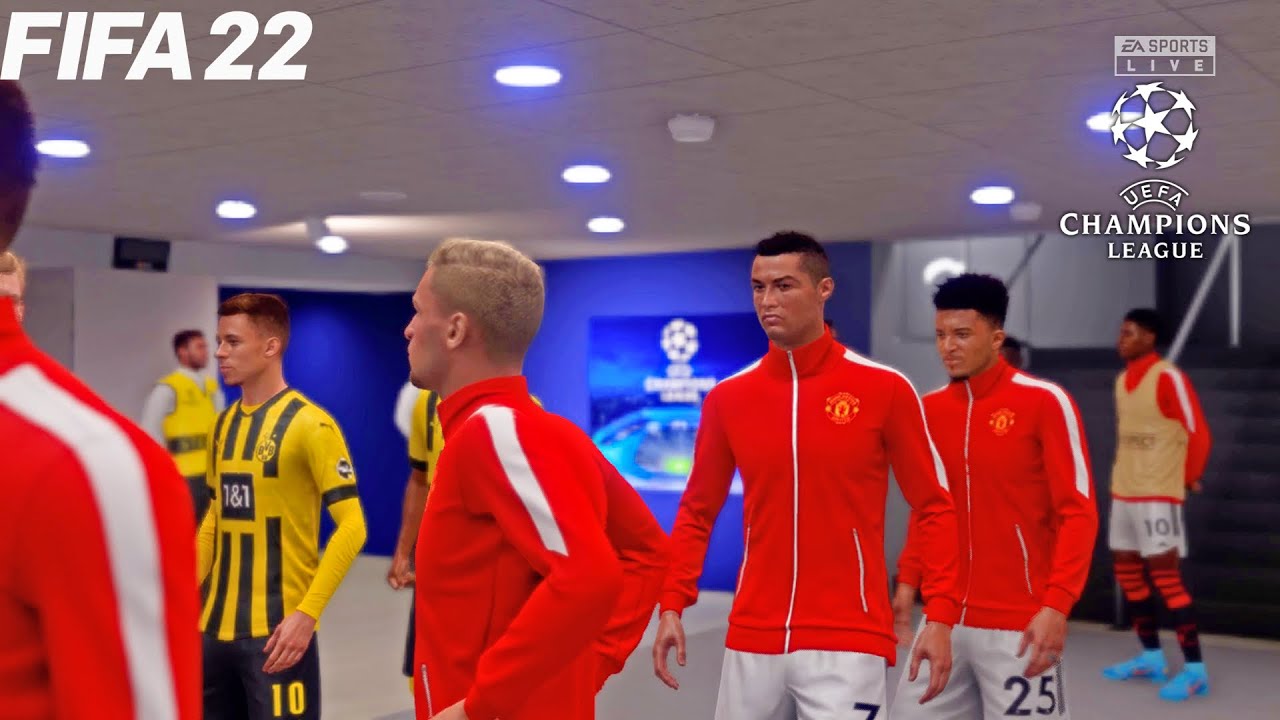FIFA 22 | Borussia Dortmund vs Manchester United - UEFA Champions League Final - Full Gameplay