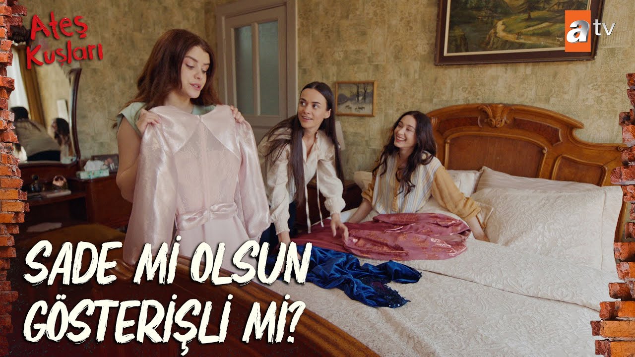 Sare'ye nişan elbisesi seçme zamanı! - Ateş Kuşları 51. Bölüm
