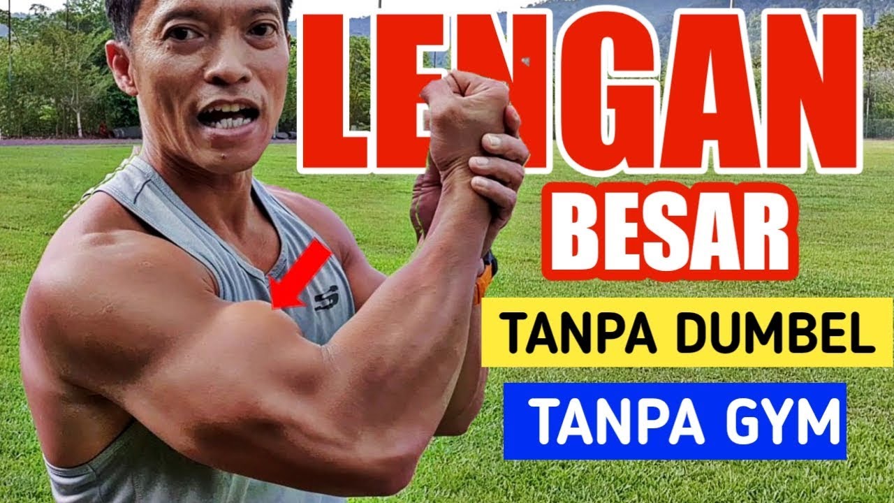 Melatih otot LENGAN tanpa DUMBEL tanpa GYM