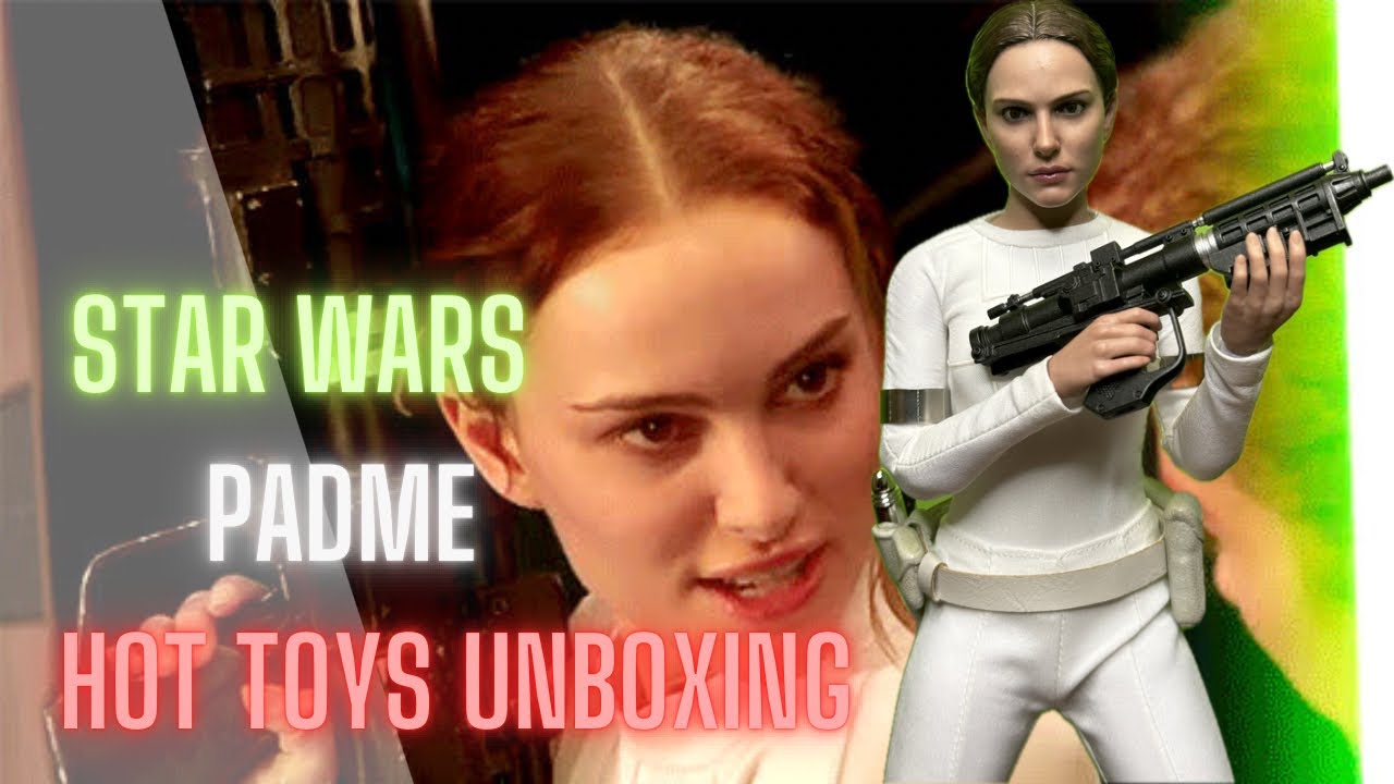 Star Wars Episode 2 Padme hot toys unboxing and review!