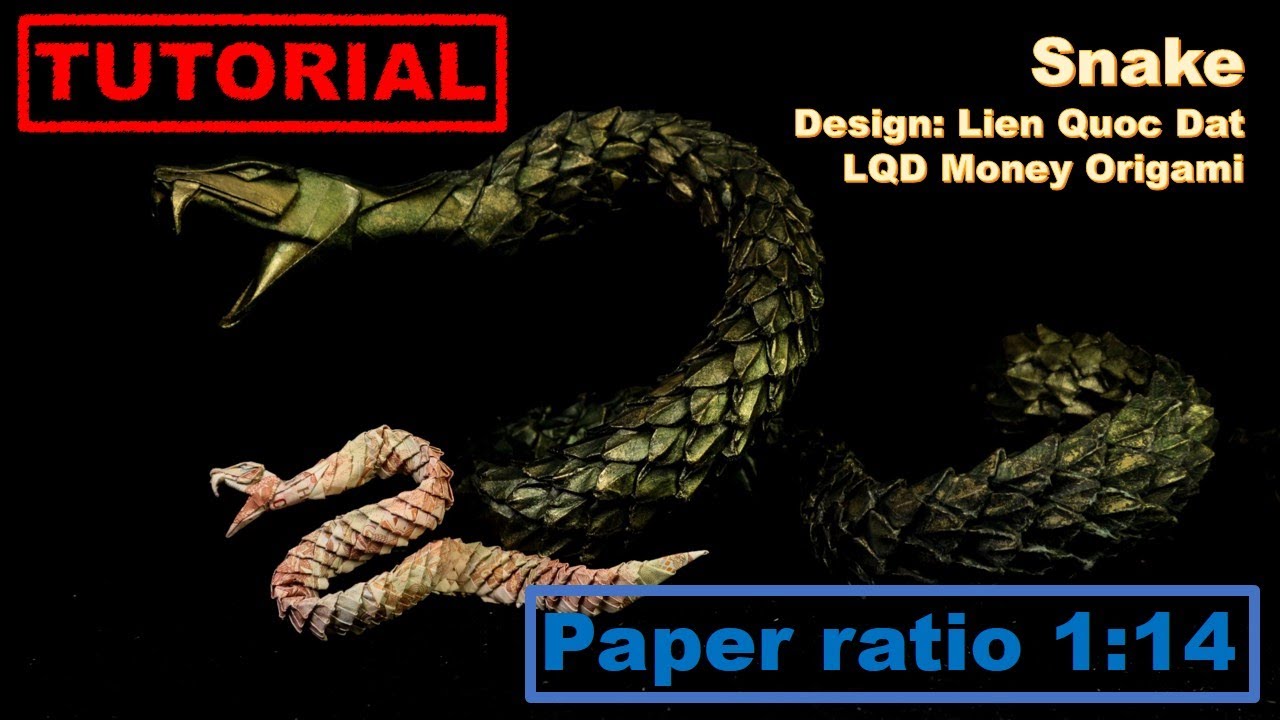 Snake - Nagini (Lien Quoc Dat) - LQD Money Origami