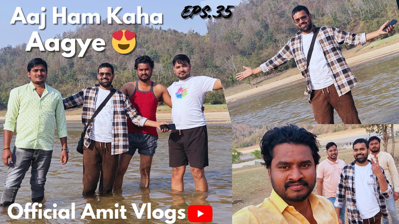 Aaj Ham Kaha Aagye 😍  ||Full Enjoy In Mini Goa 😍|| Official Amit Vlogs || #vlog #minigoa #sonbhadra 