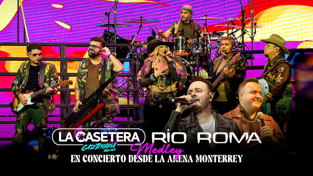 La Casetera ft. Río Roma -  Río Roma Medley (Caseterapia Tour 2025) Desde La Arena Monterrey