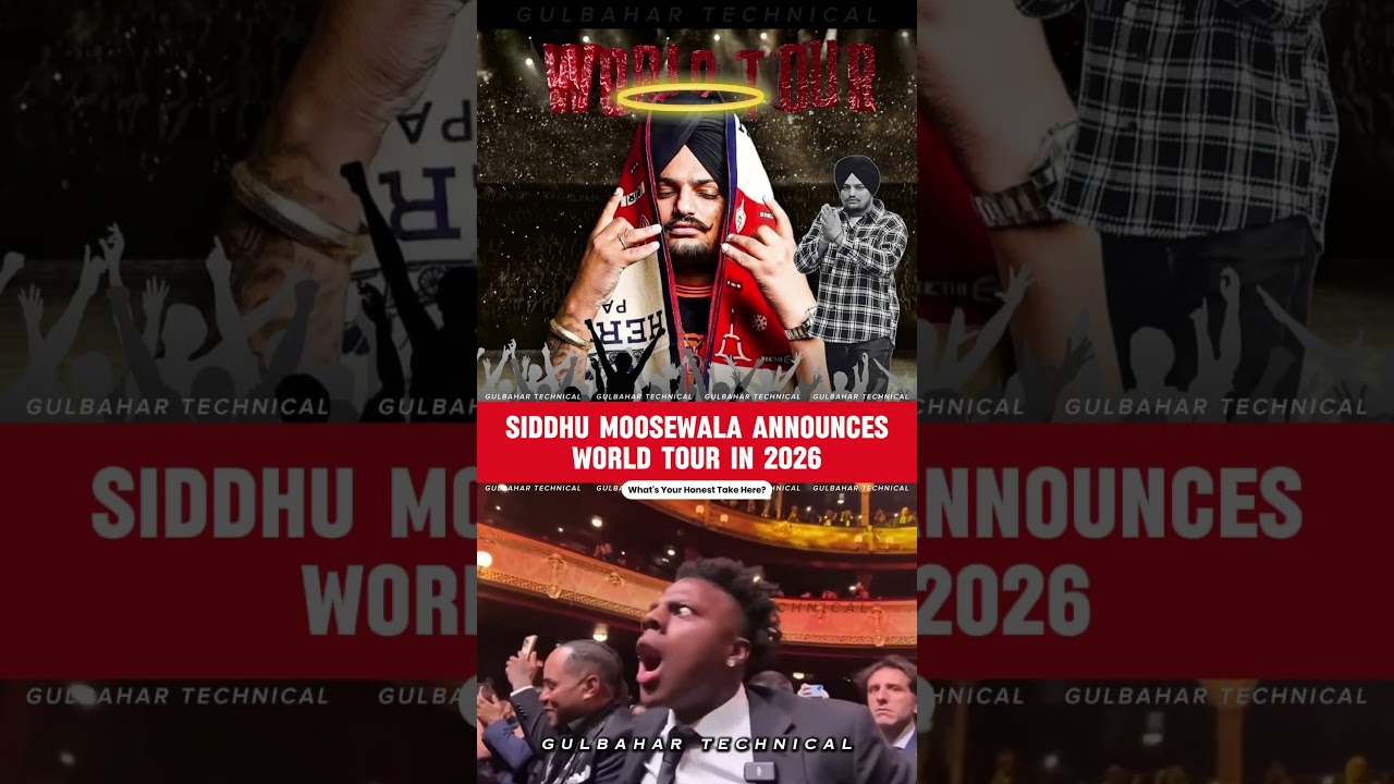 Sidhu Moosewala&rsquo;s 2026 World Tour SHOCKS Fans! | Hologram Concert Reveal 🔥