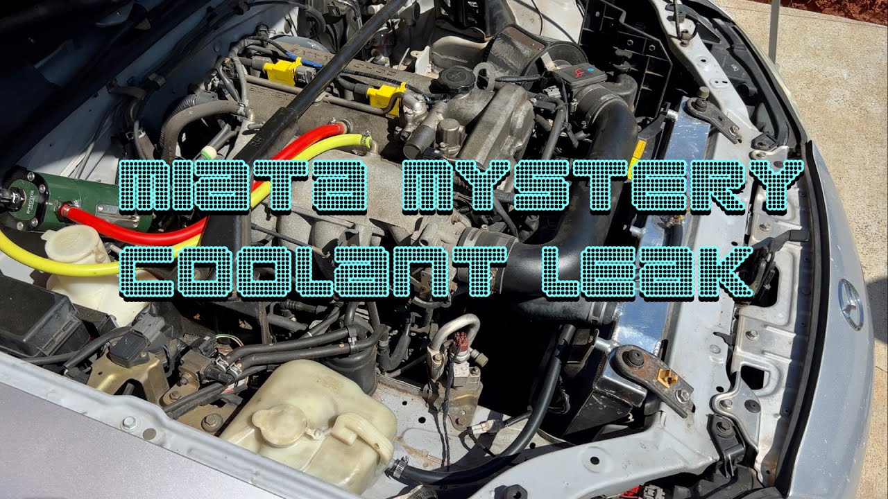 Miata mystery coolant leak