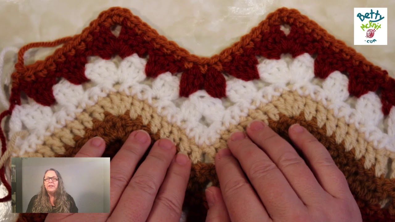 6-Day Kid Blanket Swatch Tutorial - The Popsicle Effect with Betty McKnit