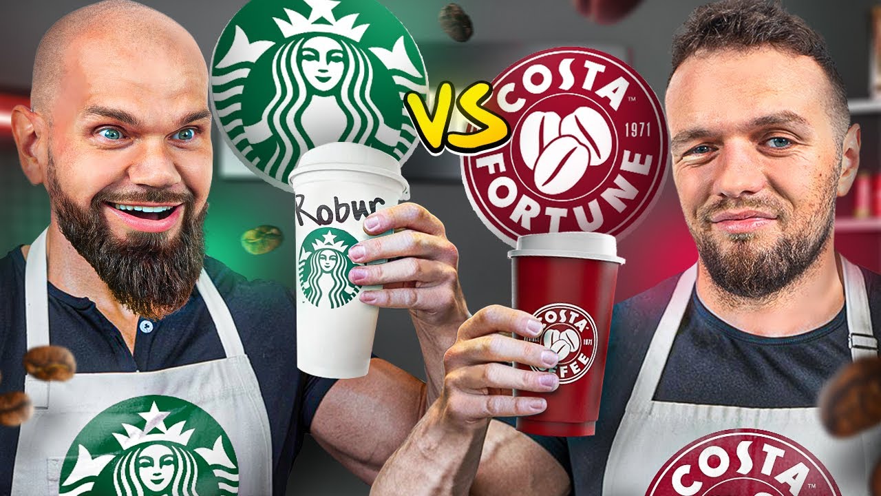 NAJLEPSZA KAWA JAKĄ PILIŚMY? *COSTA VS STARBUCKS*