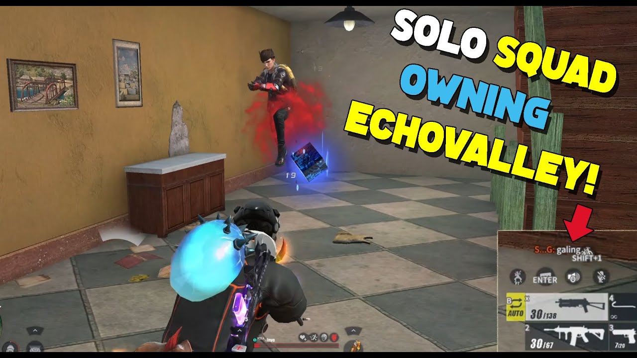 SOLO SQUAD: ECHOVALLEY INVASION! (ROS GAMEPLAY)