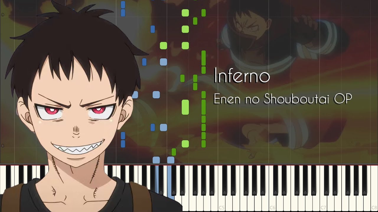 Inferno - Fire Force (Enen no Shouboutai) OP - Piano Arrangement [Synthesia]