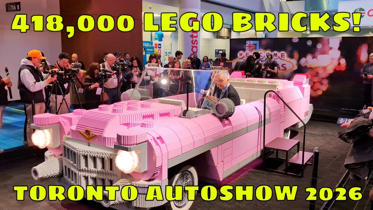 Life-Size LEGO Cadillac Debut! | Toronto AutoShow 2026