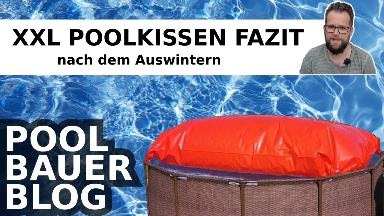 XXL Poolkissen Fazit und Skimmer auswintern | Bestway Steel ProMAX Framepool