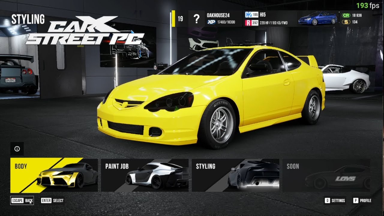 CARX STREET PC - HONDA INTEGRA DC5 TYPE R - CUSTOMIZATION - TEST DRIVE - LOGITECH G920