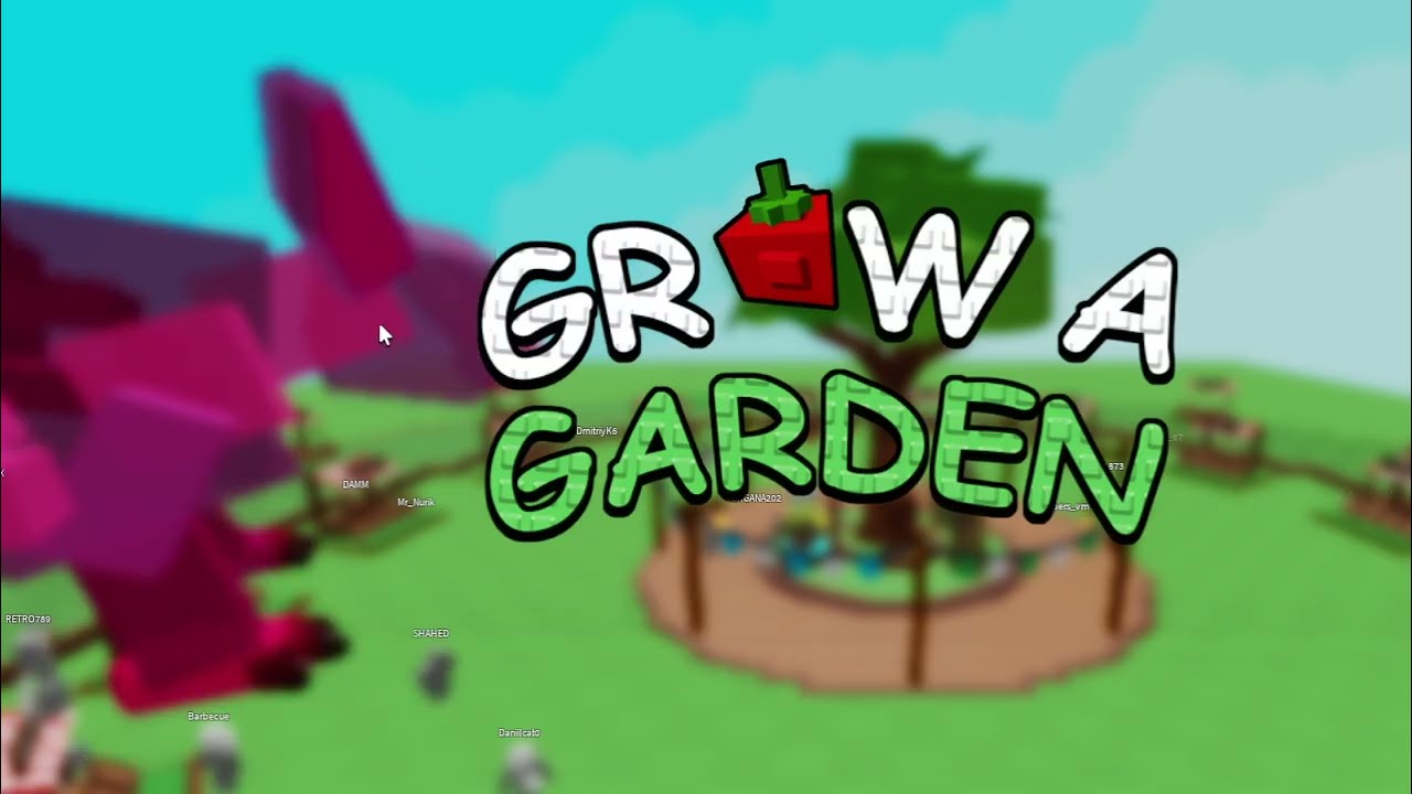 зашел в grow a garden спустя год