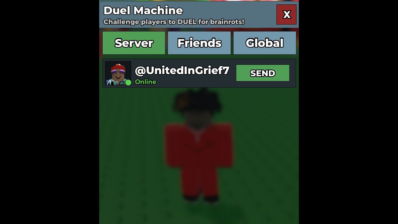 Dueling My Friend! (Steal a Brainrot)