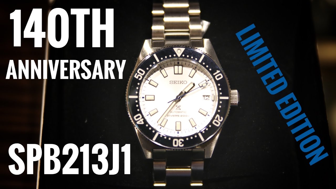 Seiko Prospex 140th Anniversary Limited Edition | Review | SPB213J1 | Olfert&Co