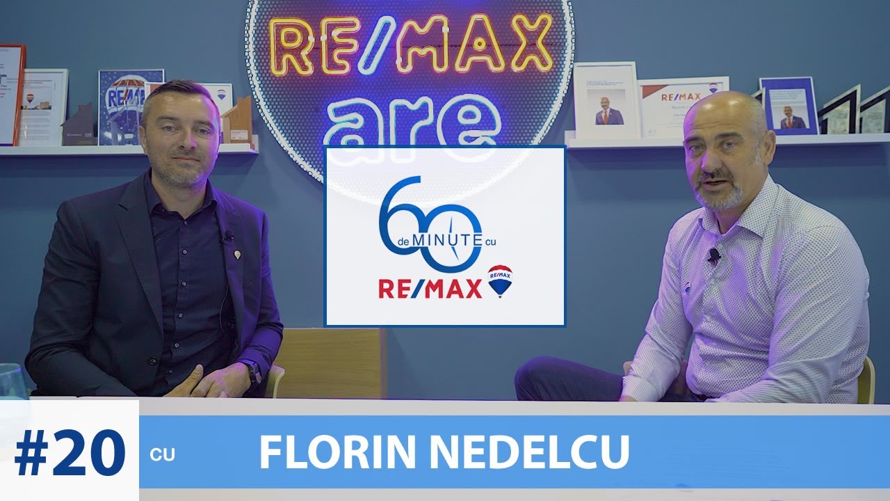 De ce să îți construiești o carieră ca agent imobiliar? Povestea lui Florin Nedelcu #60minutecuREMAX