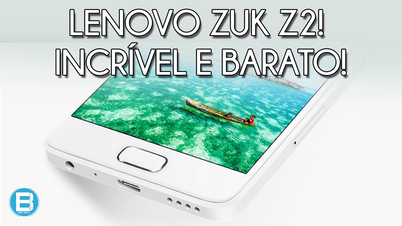 LENOVO ZUK Z2 - UM SMARTPHONE SENSACIONAL E MUITO BARATO! ANÁLISE COMPLETA!