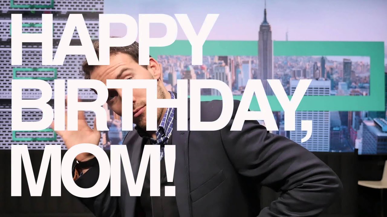 A Special Birthday Message for Mom