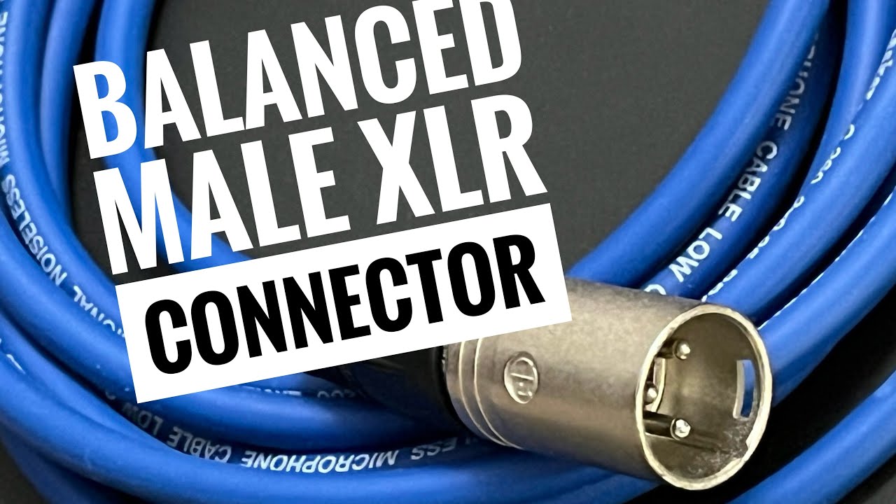 solder a balanced XLR cable - part 1: NC3MX male connector