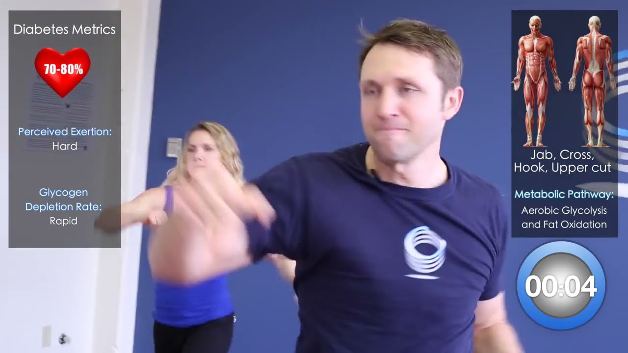 Upper body strength and boxing workout for Diabetes prevention and management!