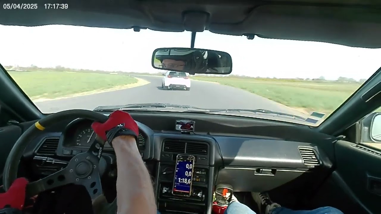 battle HONDA CRX 130ch Vs Toyota Yaris GR