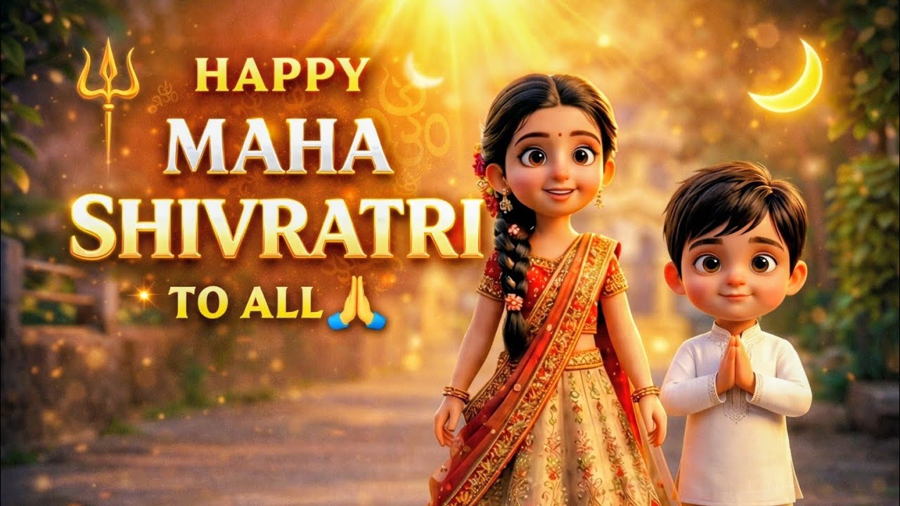 Maha Shivratri Story for Kids 🕉️ | Neelkanth Story of Lord Shiva | Preschool Learning Video ✨