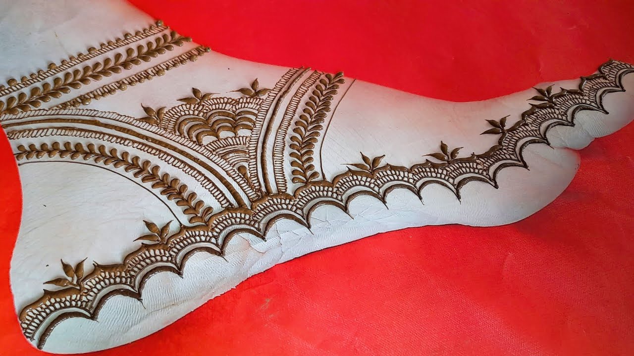 Pair Ki Mehandi | Pairon Ki Mehandi | Pero Ki Mehndi Ke Design | Pair Ki Mehandi Ka Design 