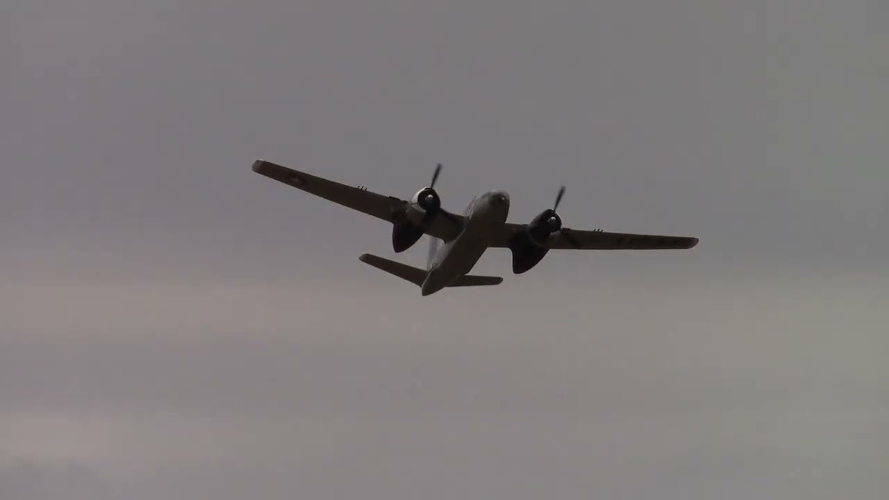 A-26 Invader + P-47 Duxford 7.9.25