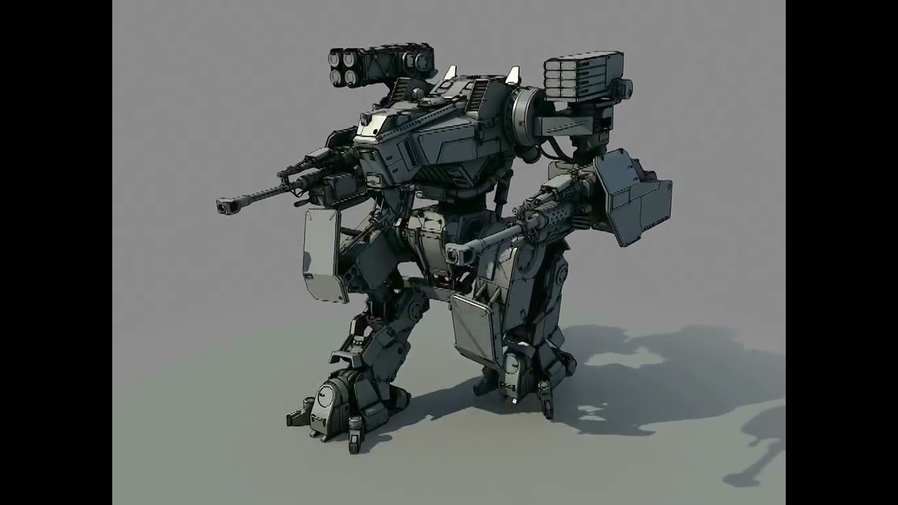 3d robot walk