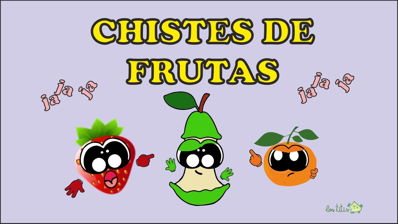 Los MEJORES Chistes de Frutas para NIÑOS 🍉🥝 chistes CORTOS Graciosos
